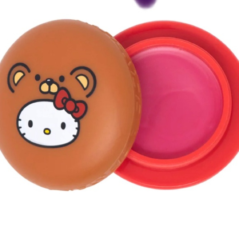 The Creme Shop Hello Kitty Red Velvet Macaron Lip Balm